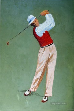  Deporte Obras - yxr0038 impresionismo deporte golf